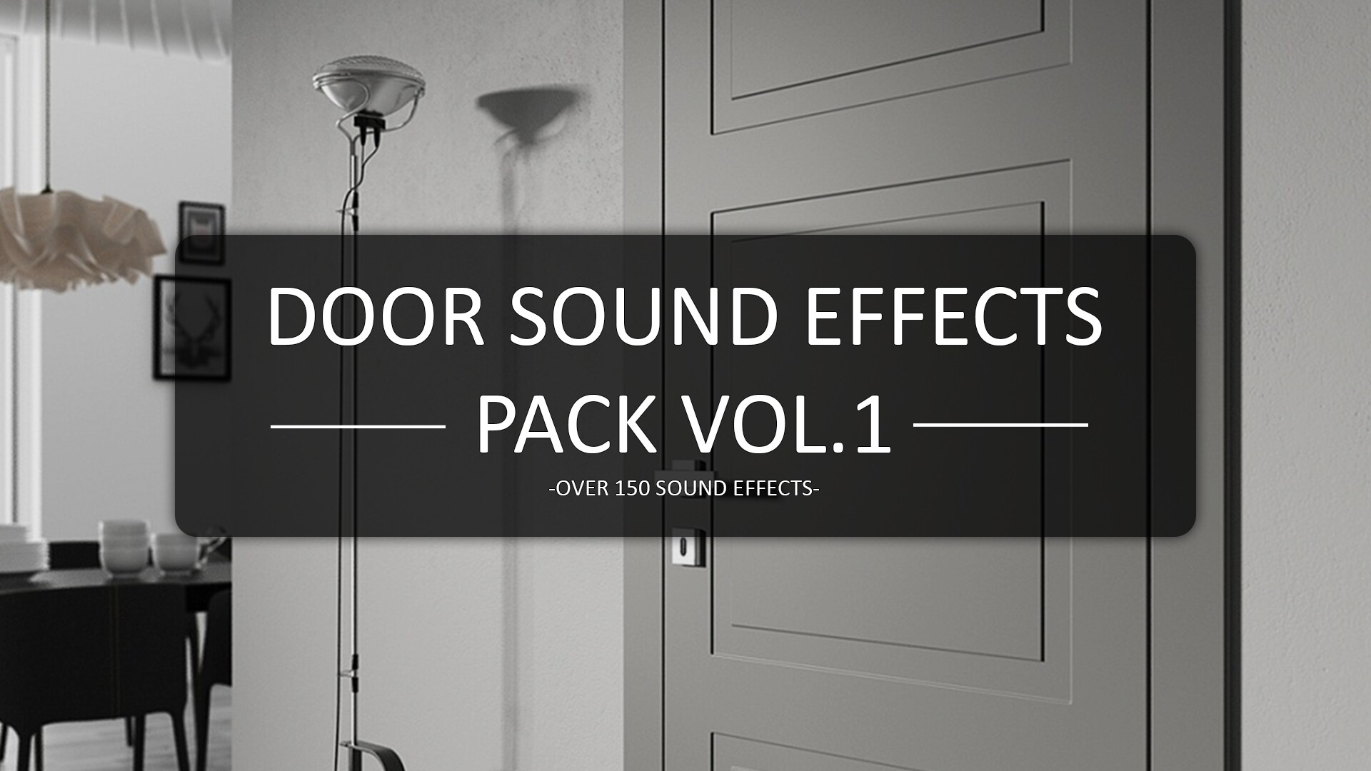 Door Sound Effects Pack Vol.1 ( OVER 150 SFX )